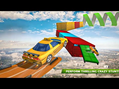 Real Taxi Car Stunts 3d Impossible Ramp Car Stunts Game