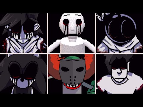 Monochrome but everytime it's Lost Silver turn a Different Skin Mod and Cover is used - FNF