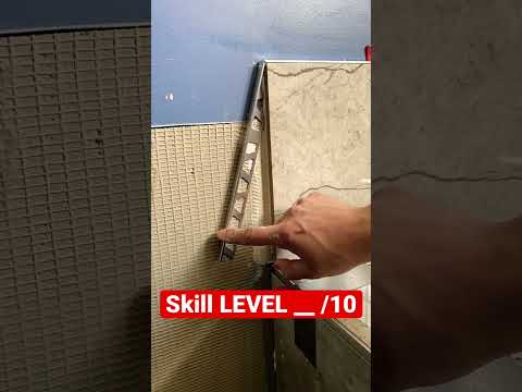 Bending schluter trim can look amazing! #shorts #youtubeshorts #diy