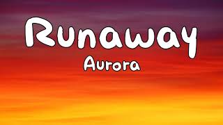 Download lagu RUNAWAY - Aurora Lyrics (Lirik Lagu Cara Baca dan Terjemahan #easylyrics mp3