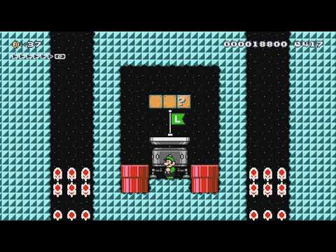 Trial by Fire (Normal) by Annim - Super Mario Maker 2 - No Commentary 1bv