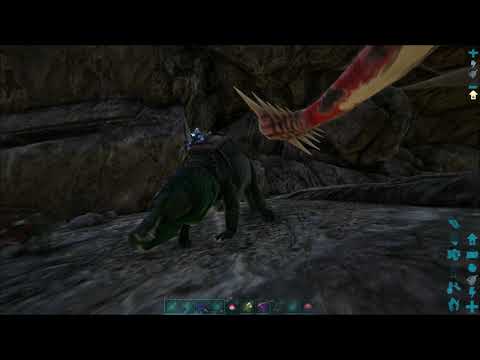Ark  survival  Deinosuchus BITE!