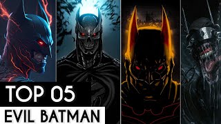 05 Most Evil Versions Of Batman In DCU , Ranked | Most Evil Batman's | In Hindi | Sani FactTricks