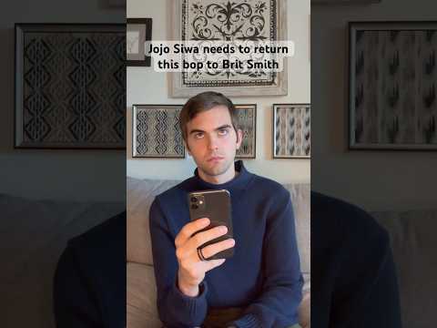 Jojo Siwa needs to return this bop to Brit Smith