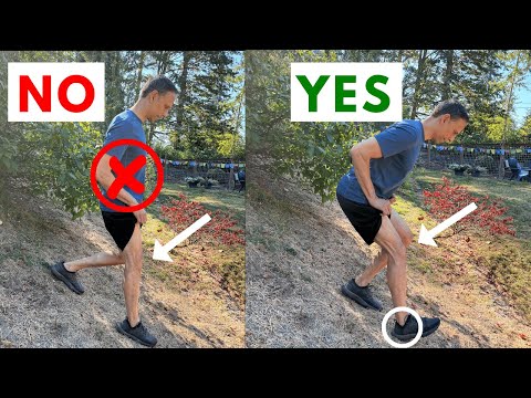 STOP Knee PAIN When HIKING Downhill