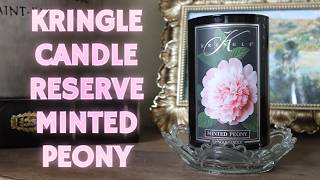 🌸 Kringle Candle Reserve Minted Peony 🌸
