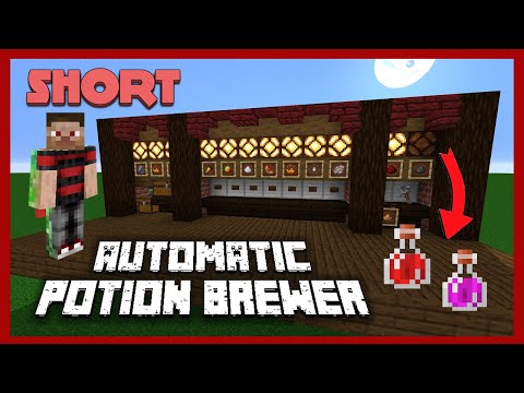 Automatic Potion Brewer for Minecraft 1.14+ Coming Soon!!! #shorts