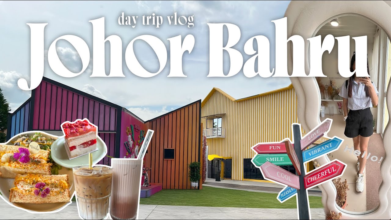Johor Bahru Malaysia Travel Vlog | What I do and eat in JB