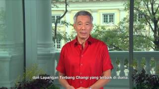 Singapore National Day Message 2014 (Malay - Suria) Amanat Hari Kebangsaan 2015