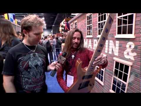 Dean Guitars Artist Rusty Cooley sees his NEW signature Dean Guitars at 2013 NAMM.