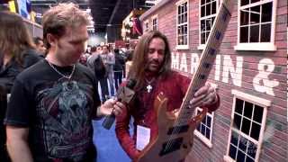 Dean Guitars Artist Rusty Cooley sees his NEW signature Dean Guitars at 2013 NAMM.