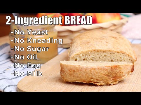 The Topmost Easiest 2-Ingredient NO Knead Bread to Make Breakfast at Your Home: Goodbye Bread Buying