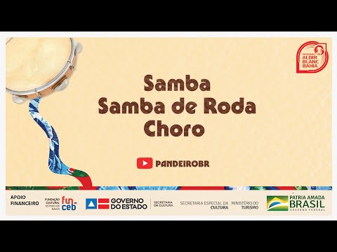 Samba, choro e samba de roda no pandeiro