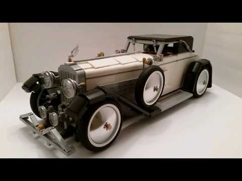LEGO MOC / 1931 Duesenberg Model J La Grande Dual Cowl Custom Coupe!