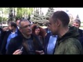 Ходорковский разговаривает с активистом Дмитрием 