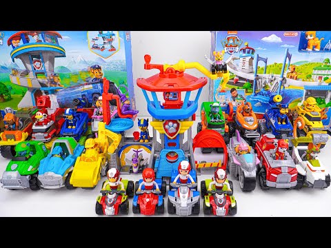 Paw Patrol Toys Unboxing Series | Paw Patrol Air Rescue Pup Squad Airport |  Moto Pups Toy Colletion