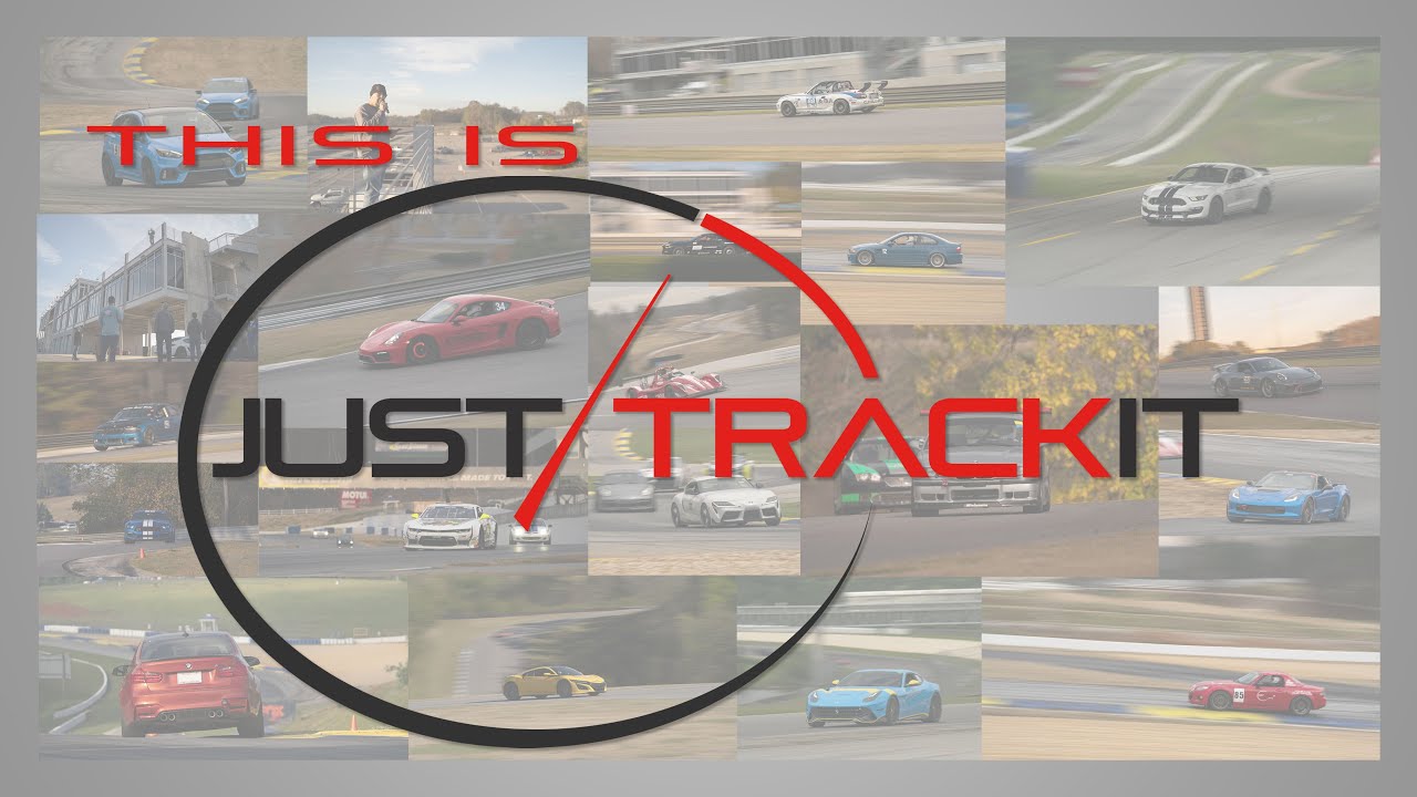 This is Just Track It - promotional video showing various sports cars on track
