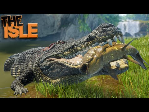 Deinosuchus, Rei Dos Rios, Encontrei Novas Áreas Na Ilha! | The Isle (#402)