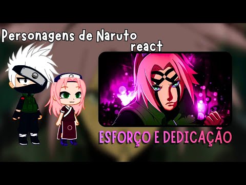 Personagens de Naruto react Rap da Sakura Haruno (Naruto) - Esforço e Dedicação