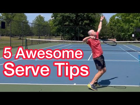 5 Awesome Serve Tips (Tennis Technique Explained)