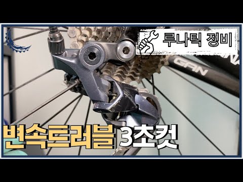 자전거 뒷드레일러 정비는 직접하세요