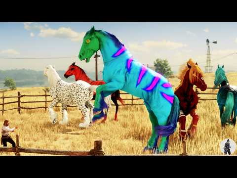 The Legendary Tamer | Arthur Tames Mystical Horses from Hidden Ranch and Sets Them Free 🌈🐎✨