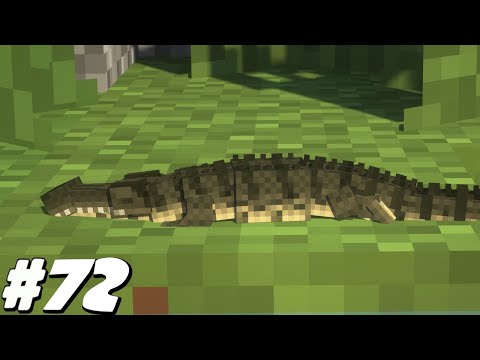 THE BABY SARCOSUCHUS THINK'S I'M FOOD | MINECRAFT DINOSAURS |EP 72