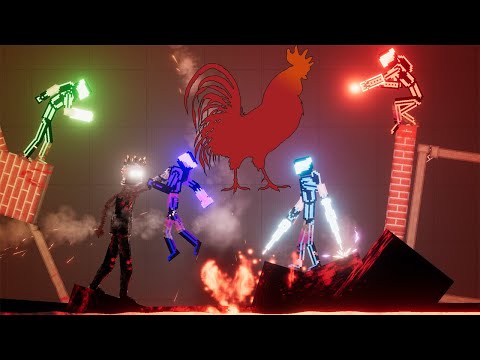 Neonetics mod vs Corruption of the Devine (PP Amod) in People Playground