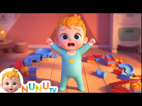 Feelings & Emotions Song for Kids | Clam Down Baby | Nursery Rhymes | NuNu Tv