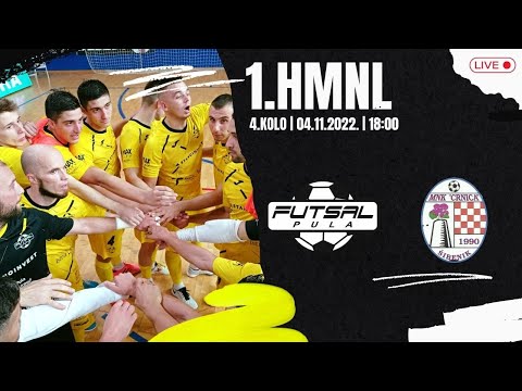[ 04/11/2022, 18:00 ]  | 1. HMNL 22/23 | 4.Kolo | MNK Stanoinvest Futsal Pula v MNK Crnica