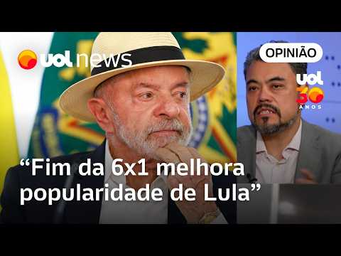 Flávio Bolsonaro é perdoado pelo antipetismo e Lula precisa destravar o fim da 6×1, diz Sakamoto