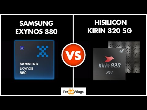 Samsung Exynos 880 vs Hisilicon Kirin 820 🔥 | Which one is better? 🤔🤔| Kirin 820 vs Exynos 880🔥🔥 Video