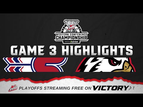 Spokane Chiefs at Portland Winterhawks — Game 3 | 2025 WHL Playoffs Highlights