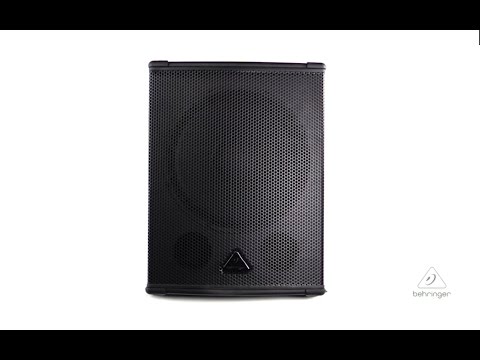 Видеообзор Behringer B1500XP активный сабвуфер