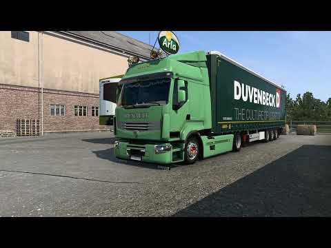 Euro Truck Simulator 2 | ETS2 1.47 | Renault Premium Low Deck | Aalborg (DK) to Ventspils (LV)