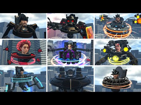 WHICH ASTRO SKIBIDI TOILET IS THE STRONGEST AND FASTEST In Garry's Mod?