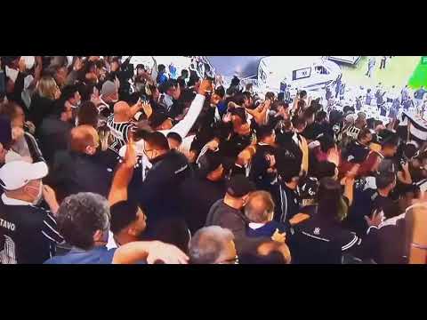 Reação da Torcida do Corinthians após gol de Roger Guedes  ⚽⚽#corinthians #campeonatobrasileiro