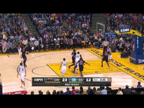 Klay Thompson vs Chicago Bulls 20.11.2015 (15Pts)
