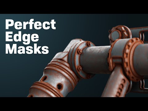 Better Edge Masks in Blender - Procedural Texturing
