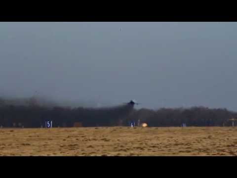 Luftwaffe F-4F Phantom 38+24 fantastic low approach at Wittmund Air Base