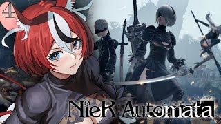 Stream start: - ≪NieR:Automata≫ I need more. FIRST TIME PLAY-THROUGH! #4 【SPOILER WARNING】