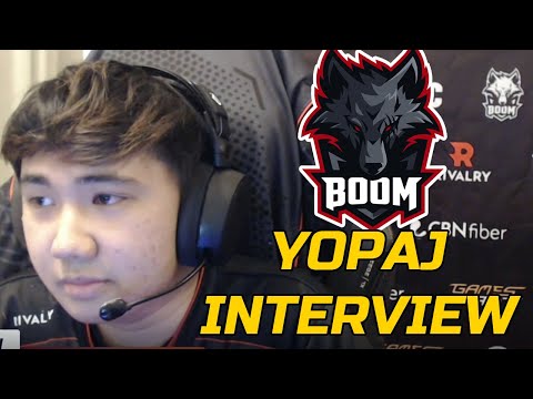 YOPAJ INTERVIEW - BOOM VS FNATIC POSTMATCH DPC SEA 2022