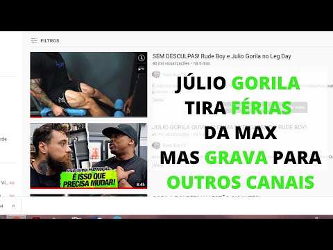 O QUE ESTÁ ACONTECENDO COM O GORILA [INTEGRAL x MAX]