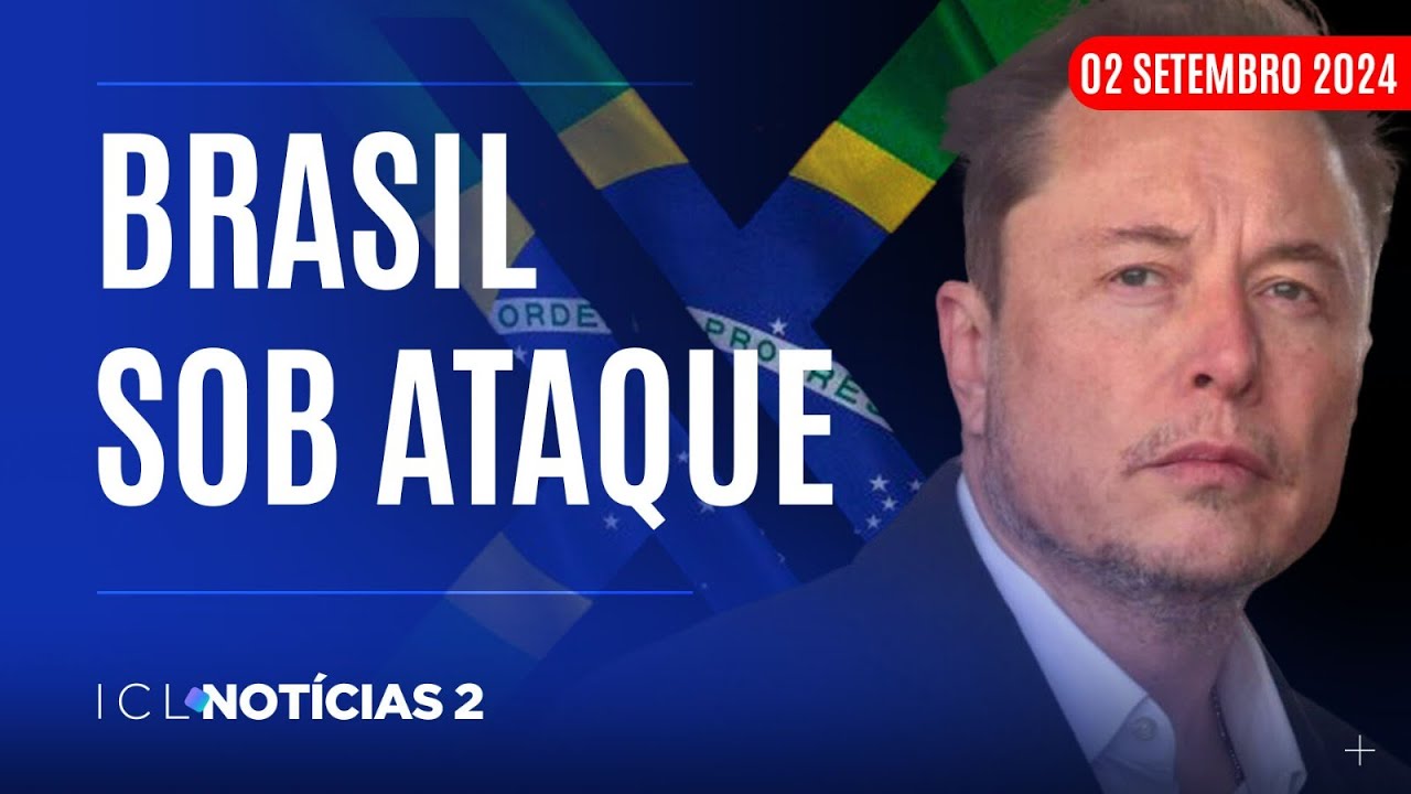 MUSK AGORA VAI PARA CIMA DE LULA E AMEAÇA TENTAR CONFISCAR BENS DO BRASIL - ICL NOTÍCIAS 2 AO VIVO