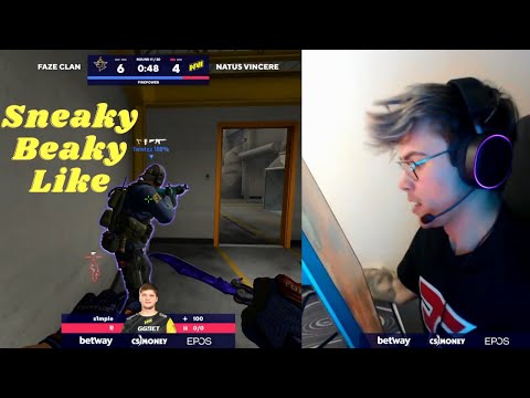 S1mple Knifes Twistzz And NAVI Wins An Eco Round