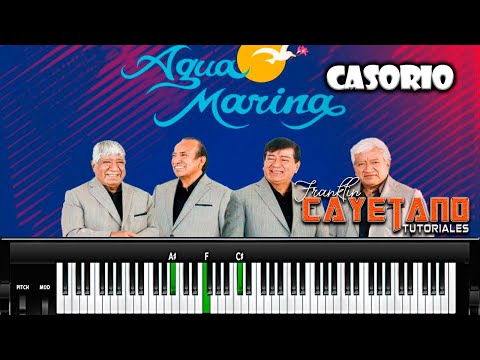 El casorio - Agua marina (TUTORIAL TECLADO)