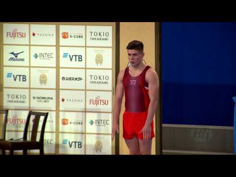 PADDOCK Jaydon (GBR) M - 2019 Trampoline Worlds, Tokyo (JPN) - Qualification Tumbling R1