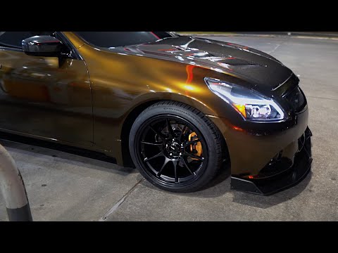 Konig Dekagrams 18x10.5 for the G37 sedan + big update