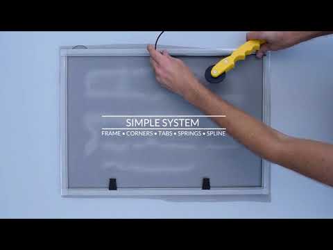 Build-A-Screen Window Screen Kit