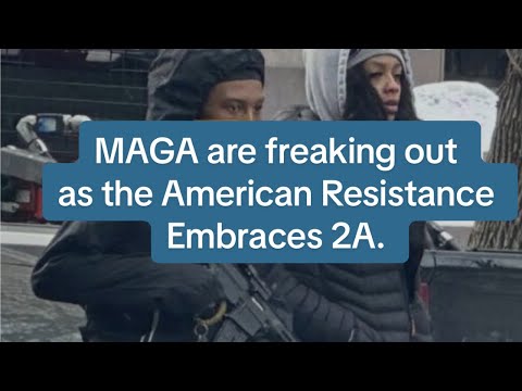 MAGA are FREAKING OUT as the US Resistance embraces 2A
